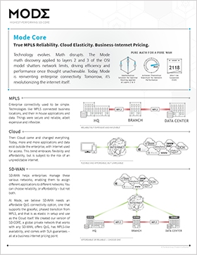 Mode SD-WAN Brochure